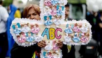 MEXICO-CIUDAD DE MEXICO-PROTESTA-GUARDERIA ABC