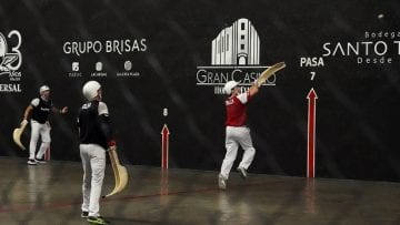 tercer torneo de Jai Alai en el Frontón México