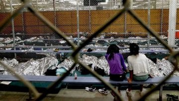 Familes and Children Held In U.S. Customs and Border Protection Processing Facility