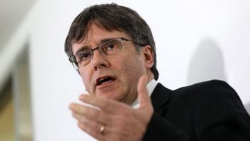 Puigdemont interviene en un acto en Berlín con motivo del comienzo del juicio sobre el “procés”