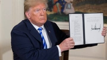 Trump dice que hay “pruebas” de que Irán mintió sobre su programa nuclear