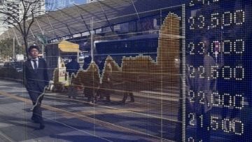 Japan Stockboards As Share Fell For First Time In 2018 Amid Stronger Yen