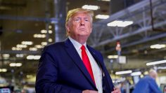 U.S. President Trump tours Apple Computer plant in Austin, Texas