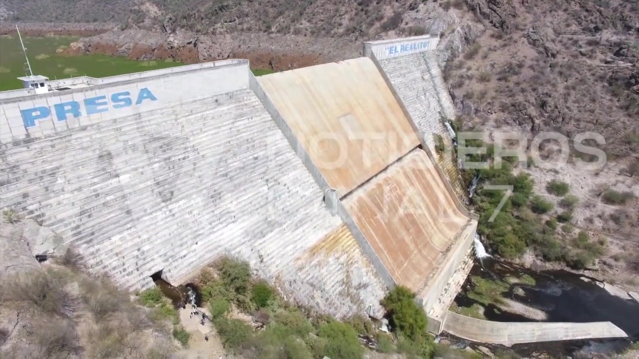 Sellado con geomembrana, será la forma en que se repare la presa El Realito Canal 7 SLP 2023
