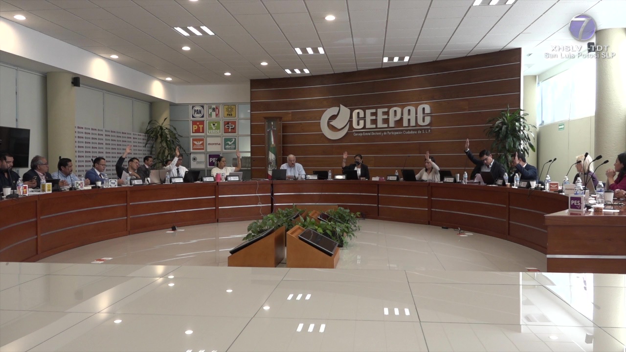 Aprueba CEEPAC calendario electoral para el proceso 2024 Canal 7 SLP