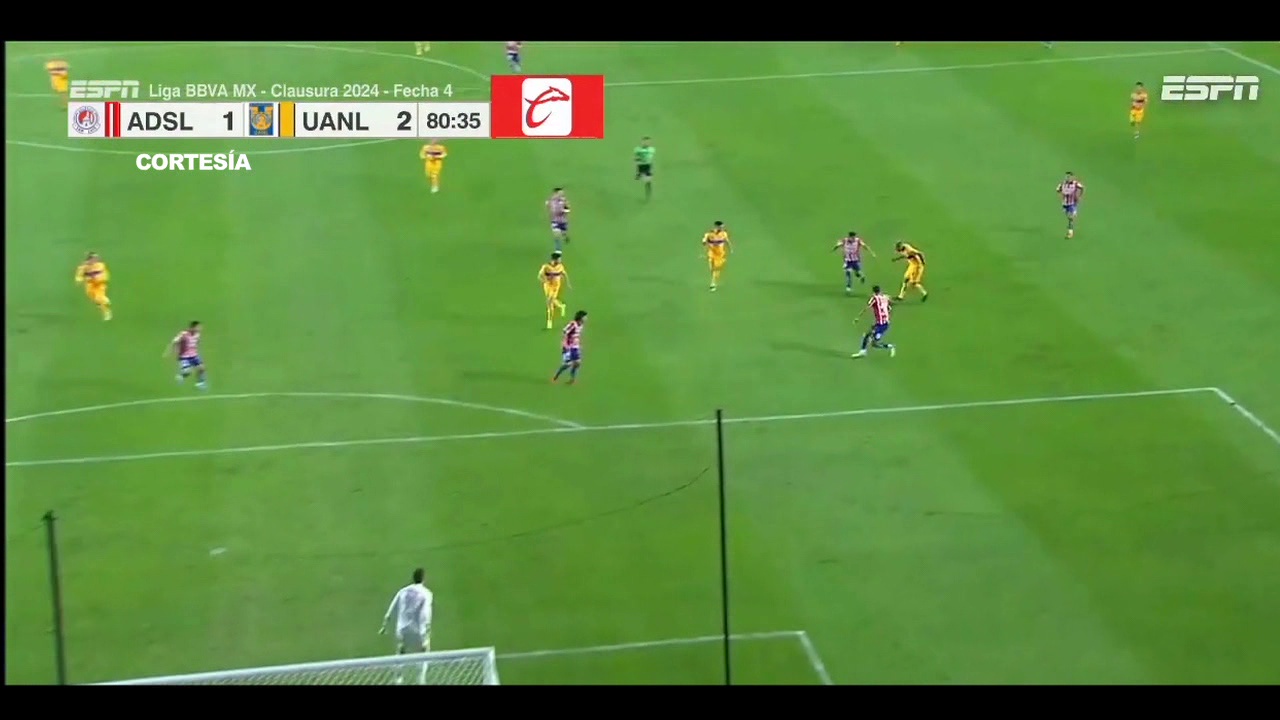 Atlético de San Luis no pudo con Tigres cae 1 a 2 en el Lastras - Canal ...