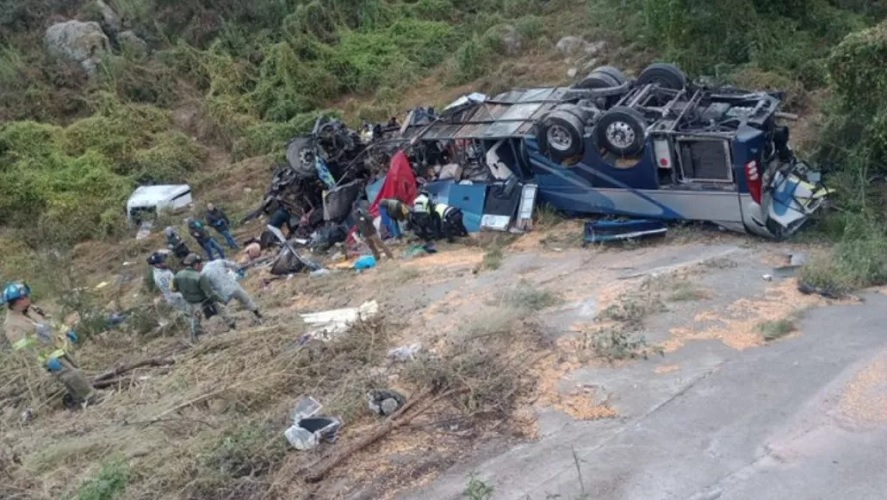 Trágico accidente en la carretera 45 deja saldo de 24 muertos y cinco ...