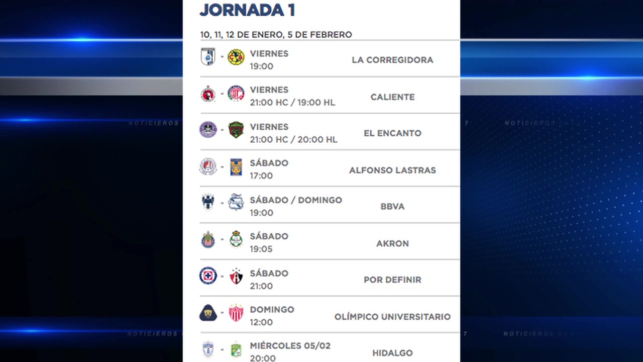 Listo el calendario de Atlético de San Luis para el Clausura 2025 ...