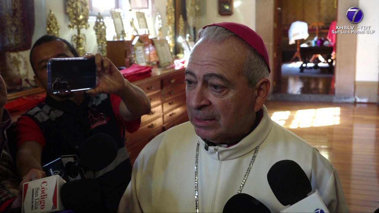 Llama el Arzobispo a la feligresía potosina a la paz y al orden - Canal ...