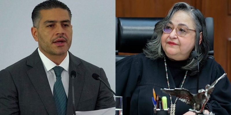 Ministra Norma Piña rechaza acusaciones de García Harfuch y defiende actuar  de jueces - Canal 7 SLP - 2025