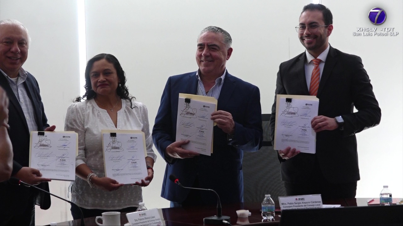 Firman convenio de colaboración el Instituto Nacional Electoral y el ...