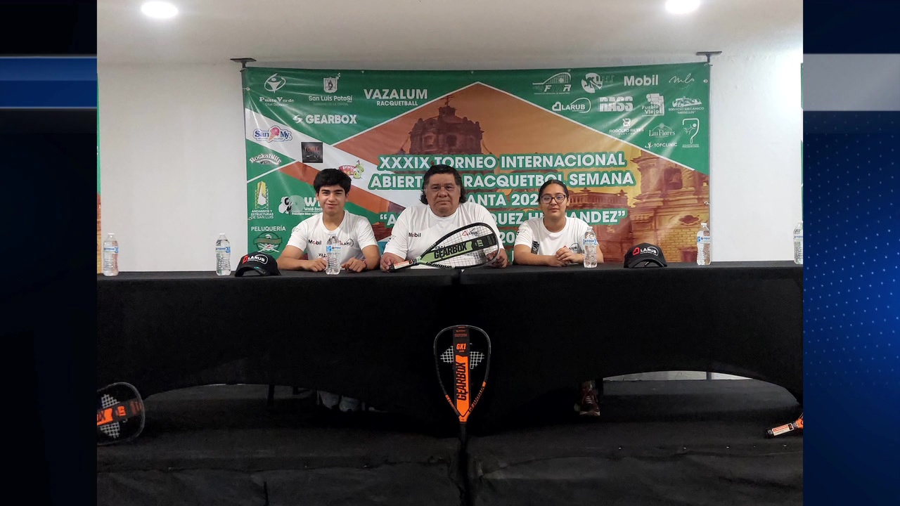 Todo listo para el XXXIX Torneo Internacional Abierto de Racquetbol ...