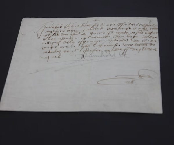 FBI devuelve a México manuscrito del siglo XVI con firma de Hernán Cortés 6 01 14