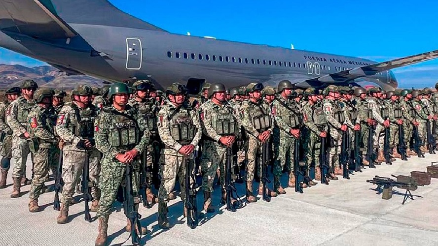 Defensa despliega mil militares más en Sinaloa para reforzar la seguridad 3 07 28