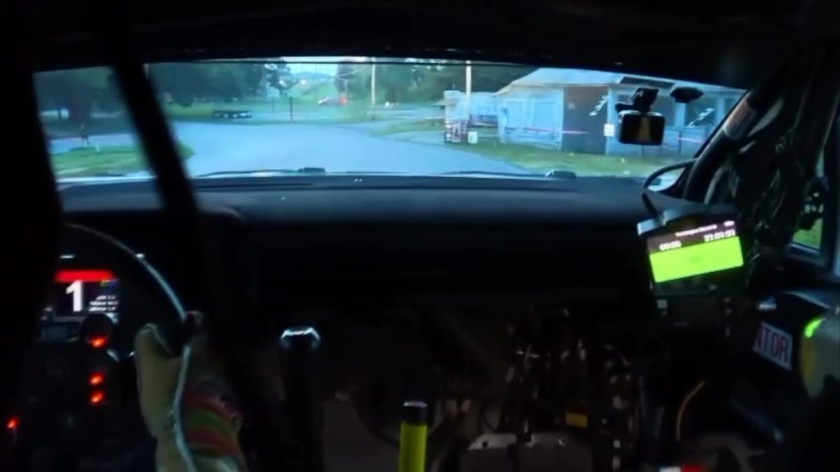 Ricardo Cordero en tercer sitio en el Southern Ohio Forest Rally 3 Froi01Rally