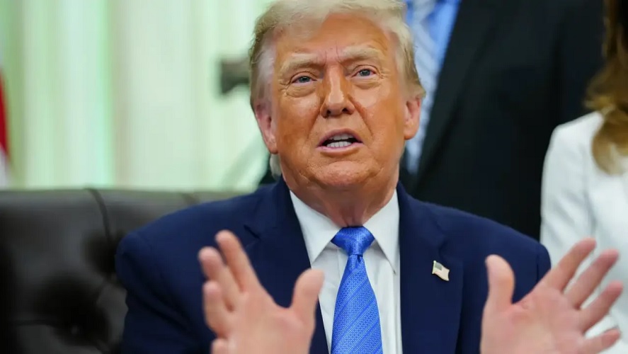 Trump asegura que Rusia y China no apoyan a Irán con armamento 4 04 15
