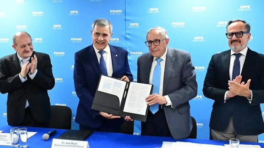 México y la OPS firman acuerdo para fortalecer el acceso universal a la salud 2 09 1