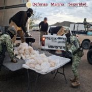 Aseguran 200 kilos de metanfetamina ocultos en carretes industriales en Sonora 12 09 19