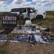 Aseguran 12 armas, cerca de cinco mil cartuchos y 6.6 toneladas de presunta marihuana en Durango 10 07 15