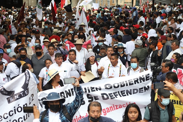 Sheinbaum confirma reunión con la Sección 22 de Oaxaca para revisar acuerdos 3 07 2
