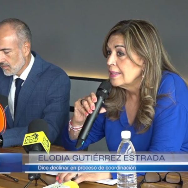 Declina Elodia Gutierrez en proceso interno de coordinacion